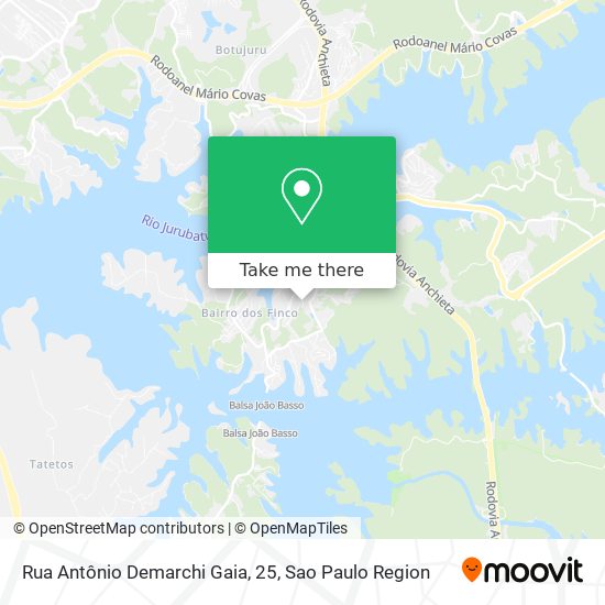 Rua Antônio Demarchi Gaia, 25 map
