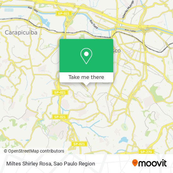 Miltes Shirley Rosa map