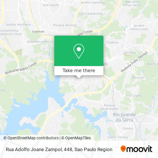 Rua Adolfo Joane Zampol, 448 map