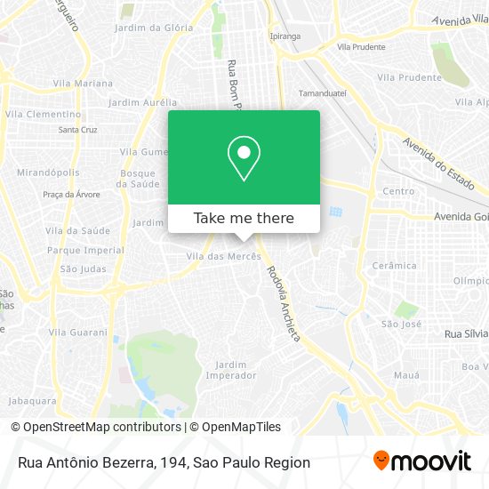 Rua Antônio Bezerra, 194 map