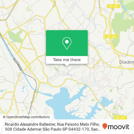 Ricardo Alexandre Ballester, Rua Peixoto Melo Filho, 508 Cidade Ademar São Paulo-SP 04432-170 map