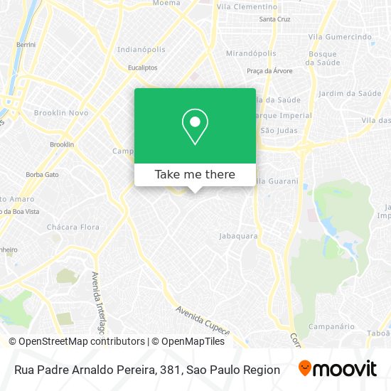 Rua Padre Arnaldo Pereira, 381 map