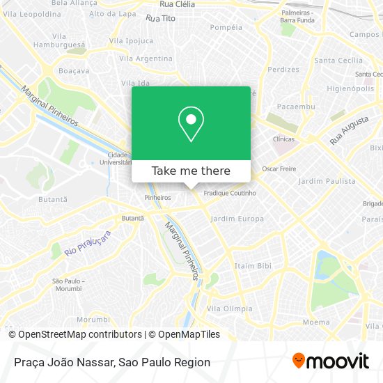 Praça João Nassar map