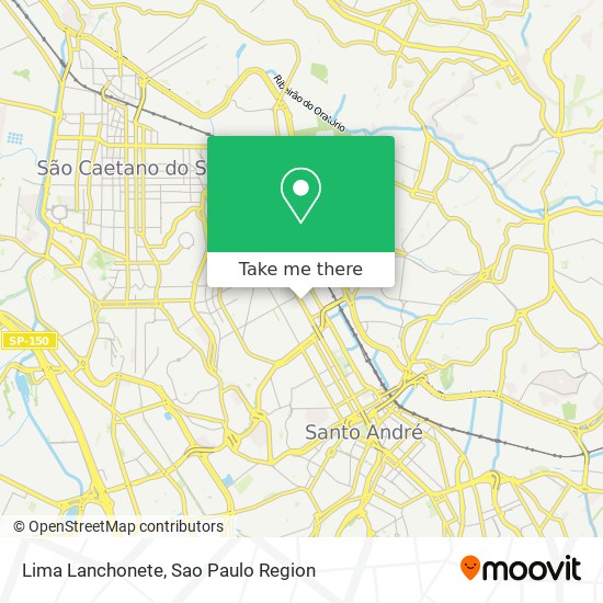 Lima Lanchonete map