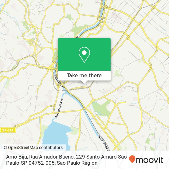 Amo Biju, Rua Amador Bueno, 229 Santo Amaro São Paulo-SP 04752-005 map