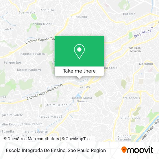 Escola Integrada De Ensino map