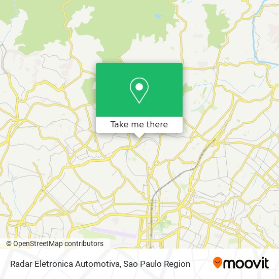 Radar Eletronica Automotiva map