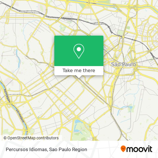 Percursos Idiomas map