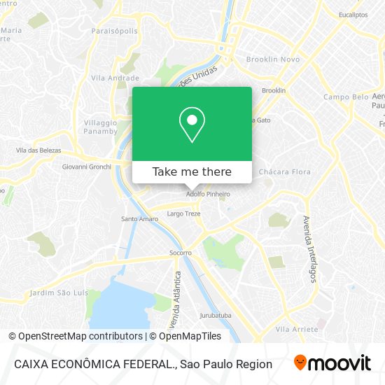 CAIXA ECONÔMICA FEDERAL. map