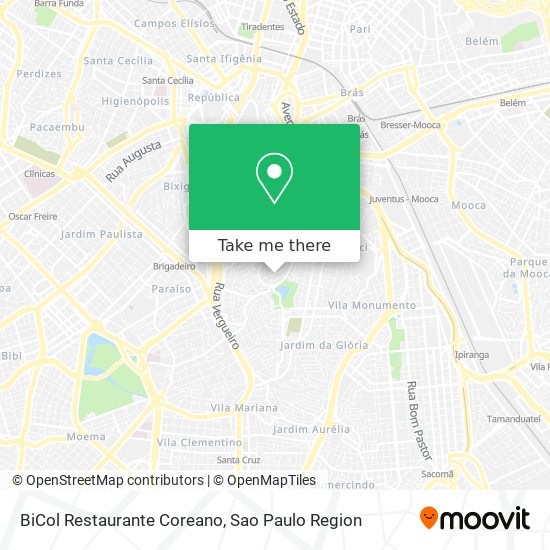 BiCol Restaurante Coreano map