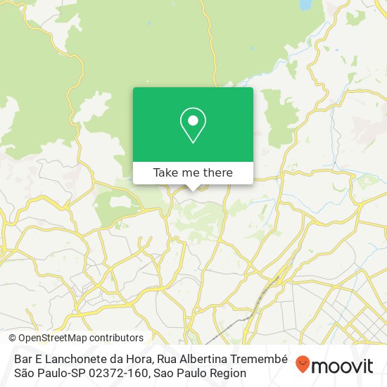 Bar E Lanchonete da Hora, Rua Albertina Tremembé São Paulo-SP 02372-160 map