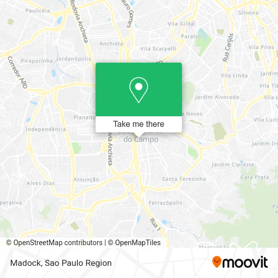 Madock map