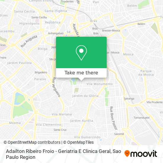 Adailton Ribeiro Froio - Geriatria E Clinica Geral map