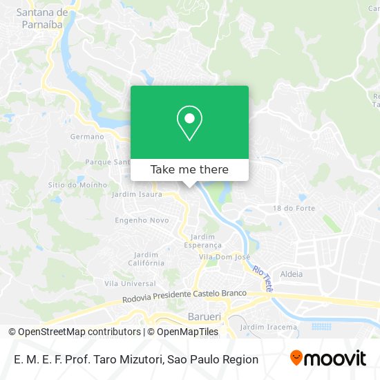 E. M. E. F. Prof. Taro Mizutori map