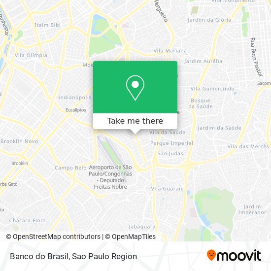 Banco do Brasil map