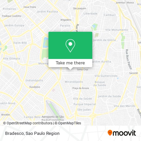 Bradesco map