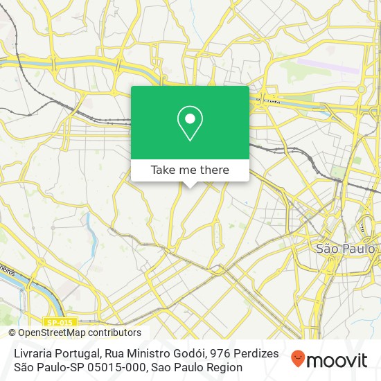 Livraria Portugal, Rua Ministro Godói, 976 Perdizes São Paulo-SP 05015-000 map