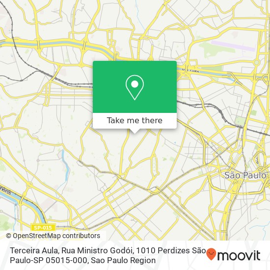 Terceira Aula, Rua Ministro Godói, 1010 Perdizes São Paulo-SP 05015-000 map