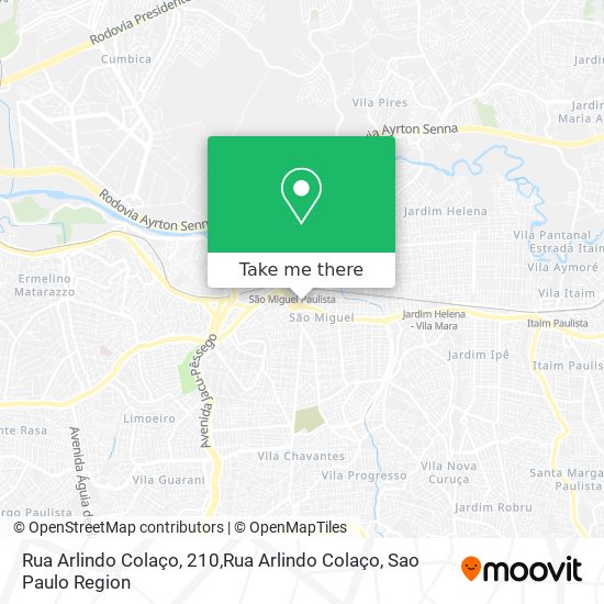 Rua Arlindo Colaço, 210,Rua Arlindo Colaço map