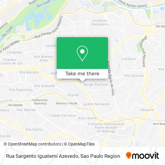 Rua Sargento Iguatemi Azevedo map