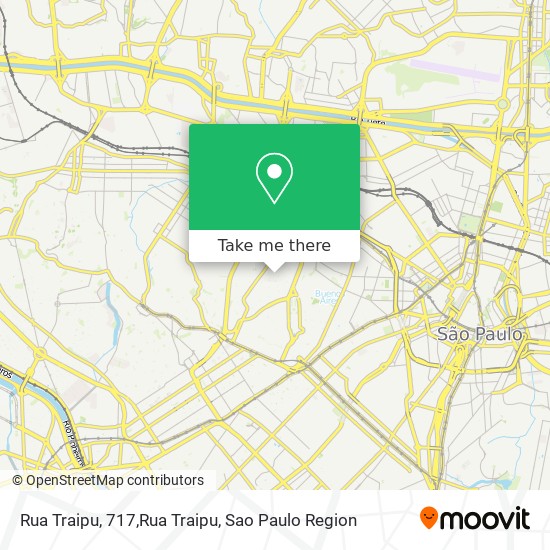 Rua Traipu, 717,Rua Traipu map