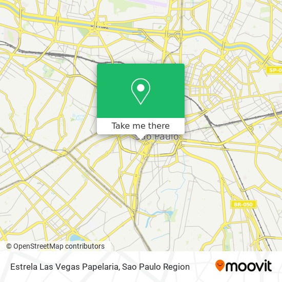 Estrela Las Vegas Papelaria map