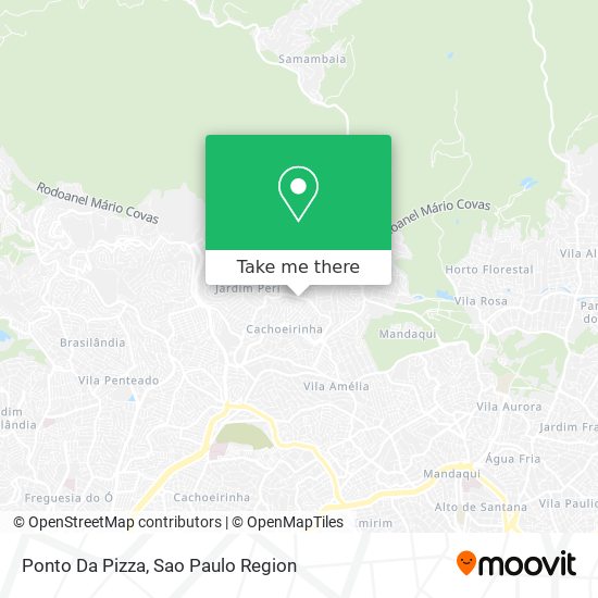 Ponto Da Pizza map