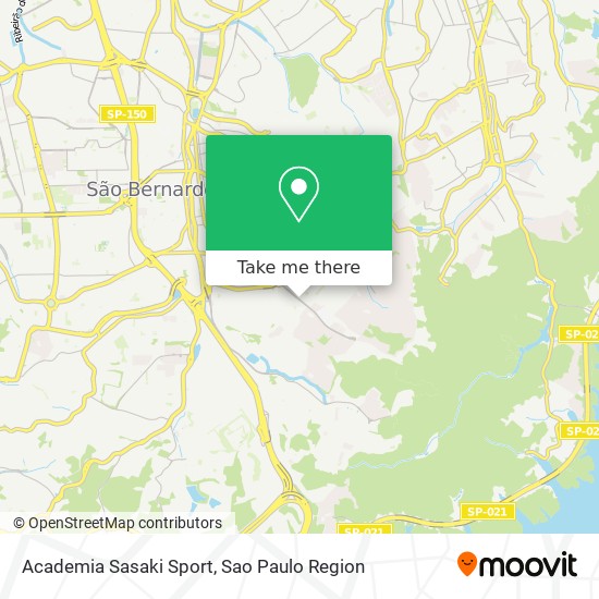 Academia Sasaki Sport map