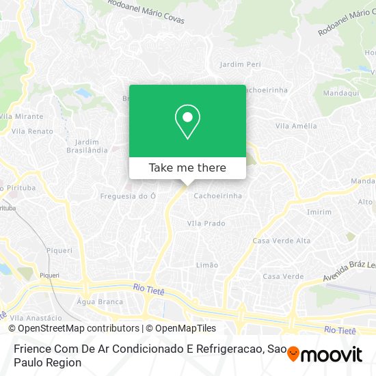 Mapa Frience Com De Ar Condicionado E Refrigeracao