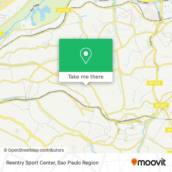 Reentry Sport Center map