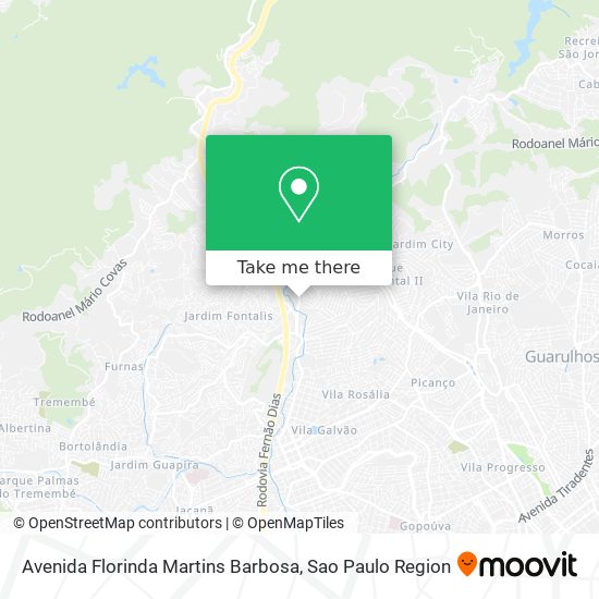 Avenida Florinda Martins Barbosa map