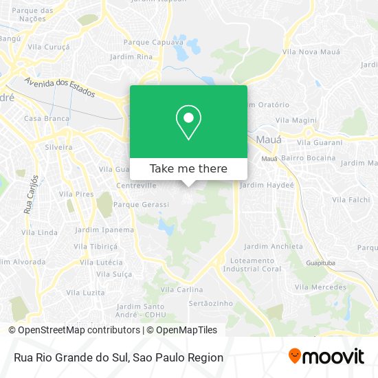 Rua Rio Grande do Sul map