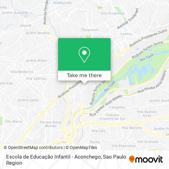 Escola de Educação Infantil - Aconchego map