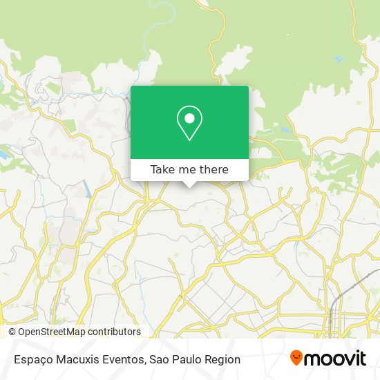 Espaço Macuxis Eventos map