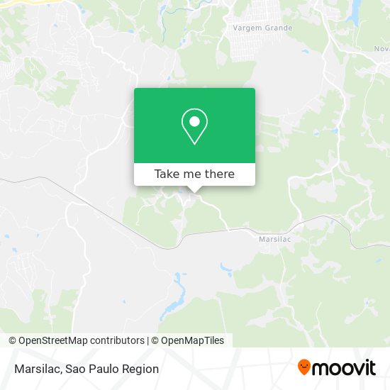 Mapa Marsilac