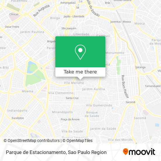 Parque de Estacionamento map