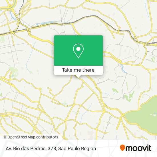 Av. Rio das Pedras, 378 map