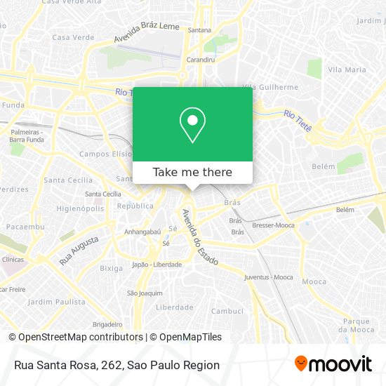 Rua Santa Rosa, 262 map