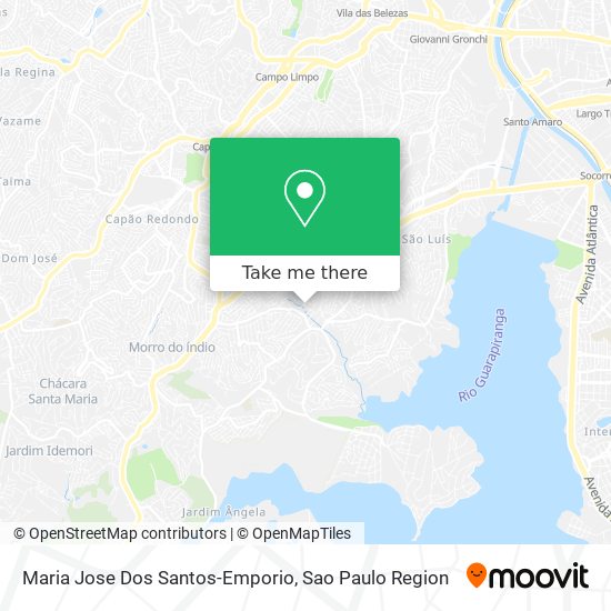 Maria Jose Dos Santos-Emporio map