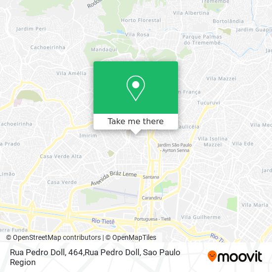 Mapa Rua Pedro Doll, 464,Rua Pedro Doll