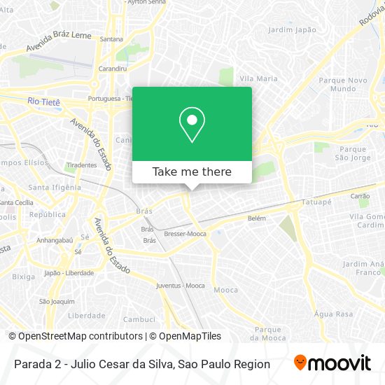 Parada 2 - Julio Cesar da Silva map