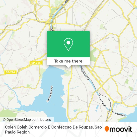 Mapa Coleh Coleh Comercio E Confeccao De Roupas