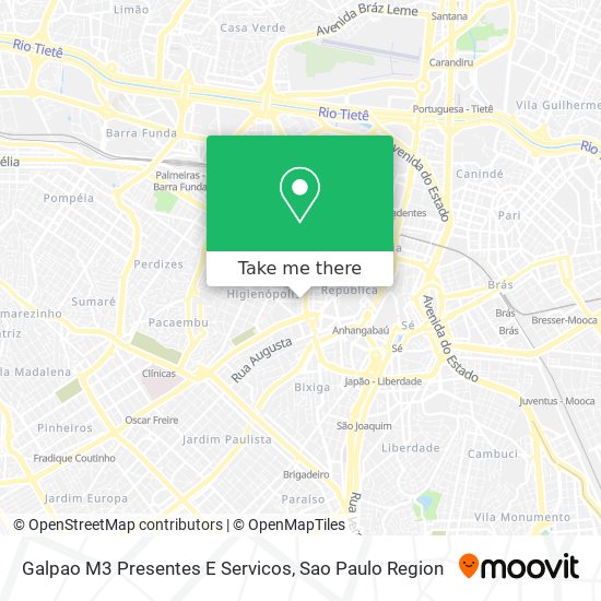 Mapa Galpao M3 Presentes E Servicos