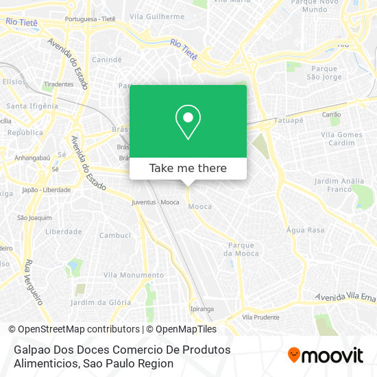 Galpao Dos Doces Comercio De Produtos Alimenticios map