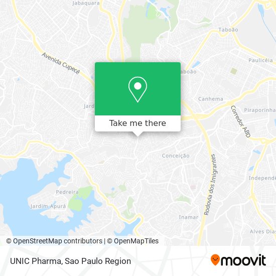 UNIC Pharma map