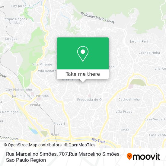 Rua Marcelino Simões, 707,Rua Marcelino Simões map