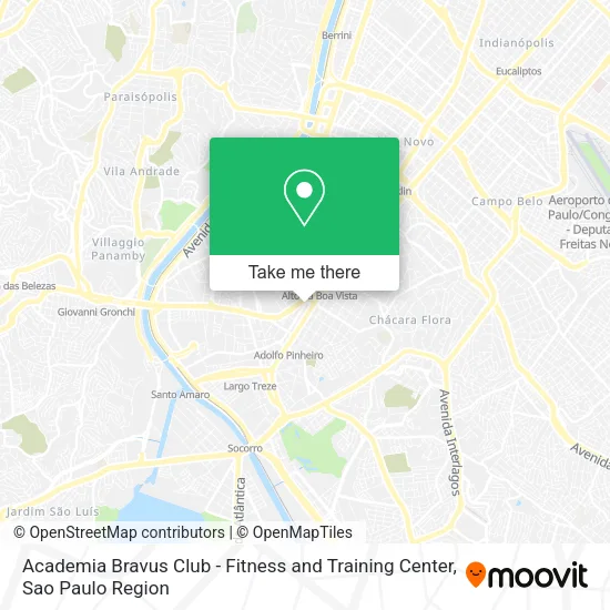 Academia Bravus Club - Fitness and Training Center map