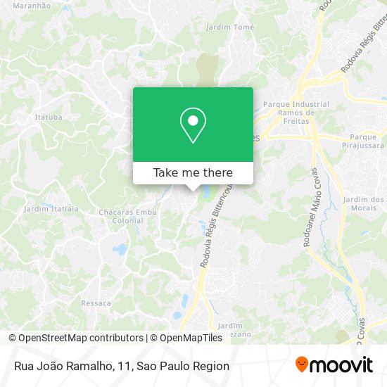 Rua João Ramalho, 11 map
