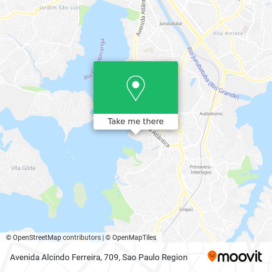 Avenida Alcindo Ferreira, 709 map