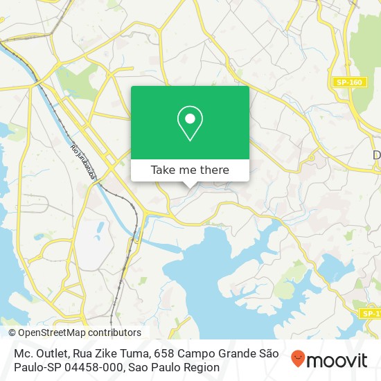 Mc. Outlet, Rua Zike Tuma, 658 Campo Grande São Paulo-SP 04458-000 map